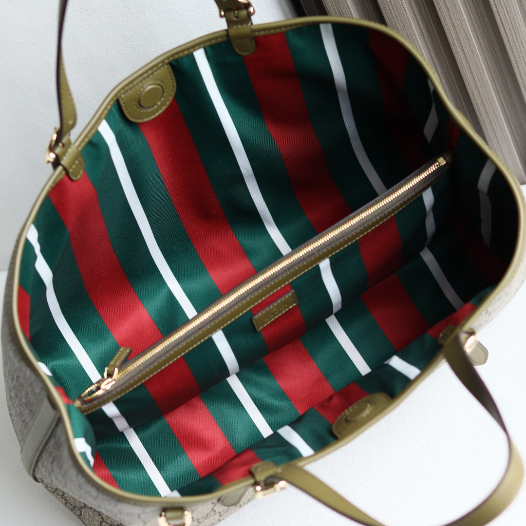 Guc*ci GG Emblem Bag-38*25*15CM