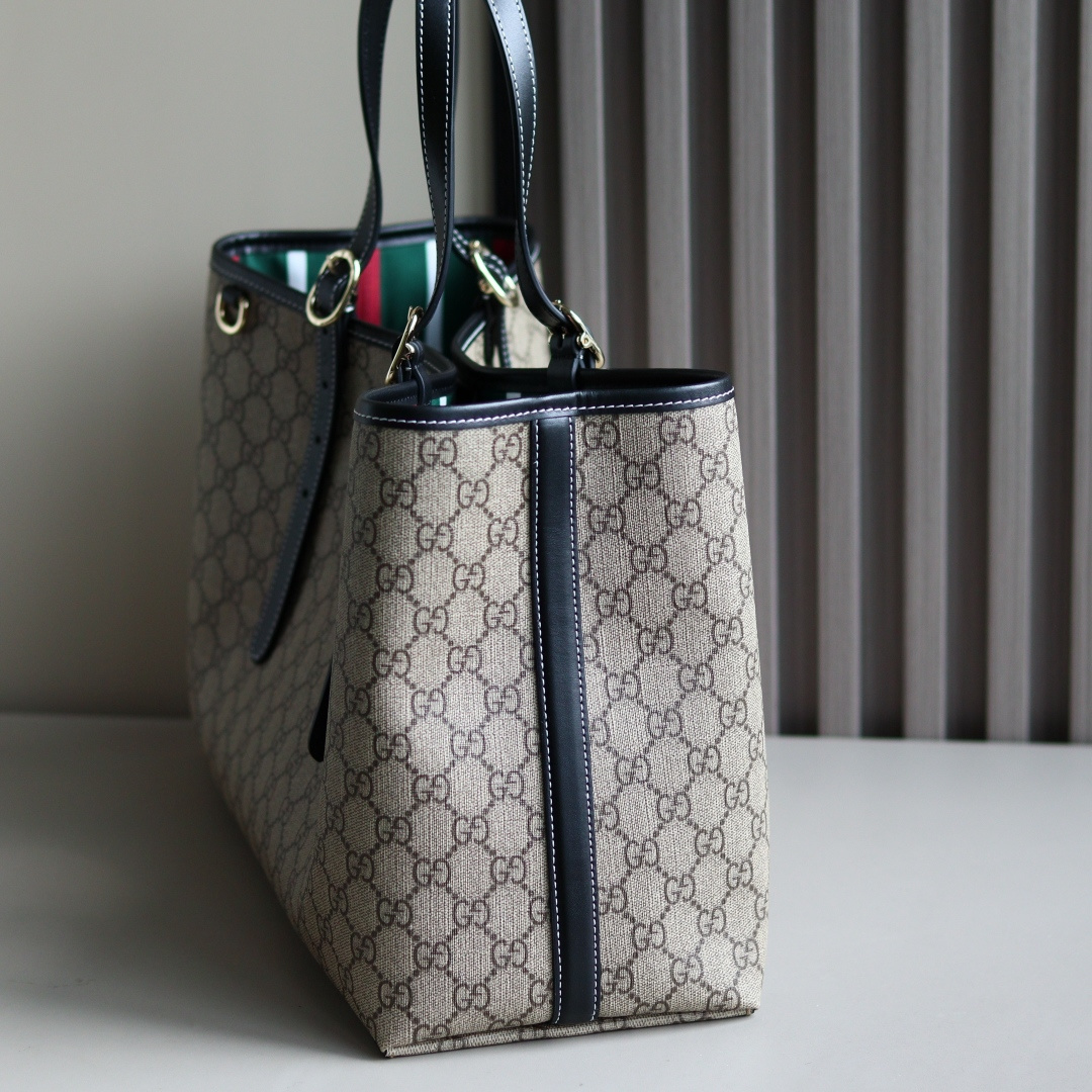 Guc*ci GG Emblem Bag-38*25*15CM
