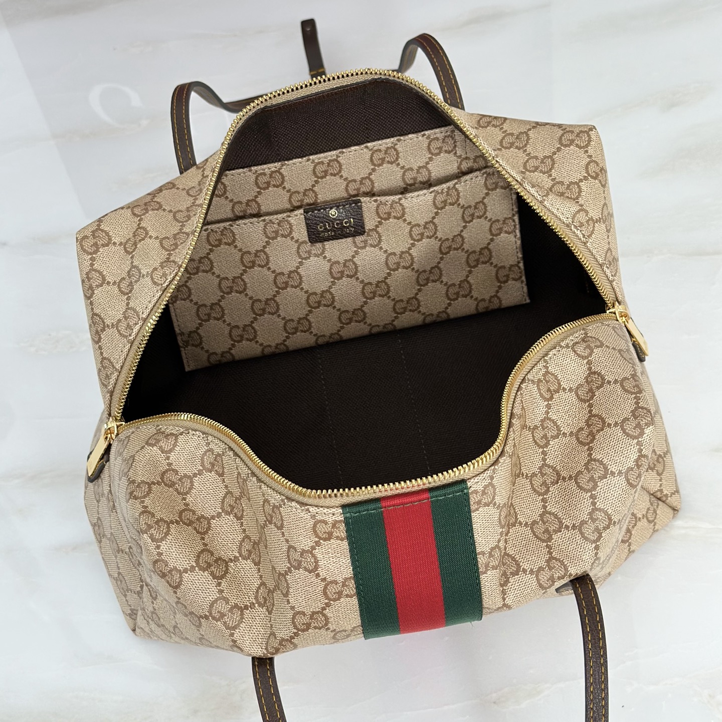 Guc*ci Melrose Medium Boston Bag-29*14*15CM