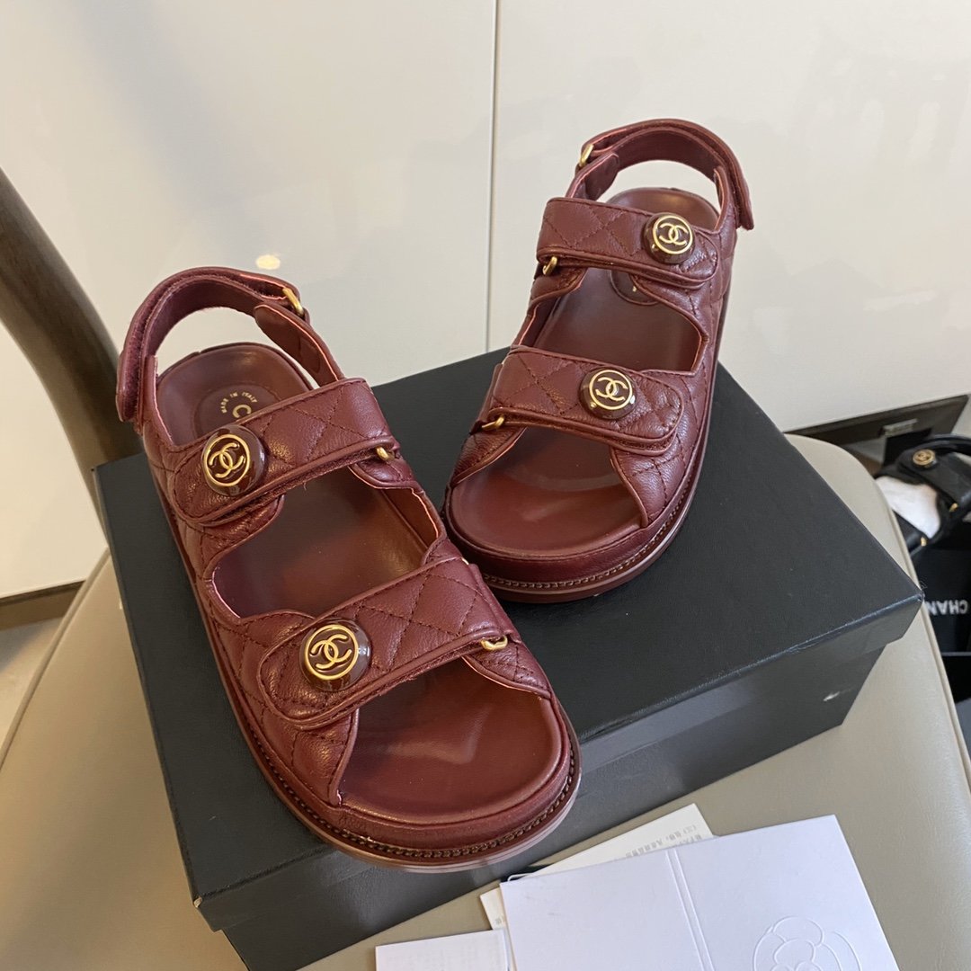 Ch@nel Sandals