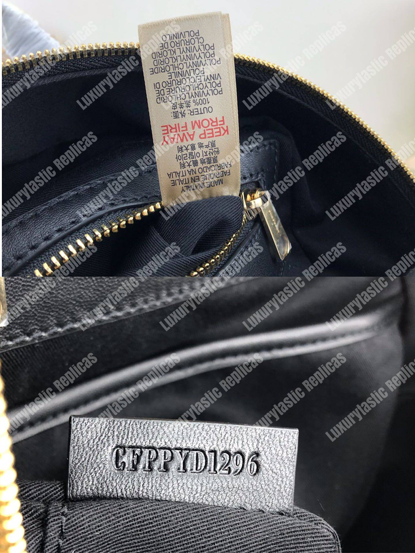 B**rry quilted check lambskin backpack black