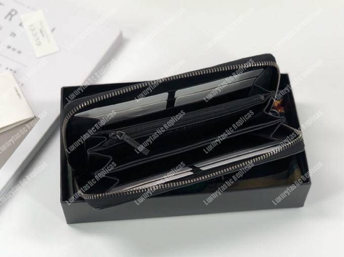 g*u*i ‘G*u*iy’ zip around wallet black