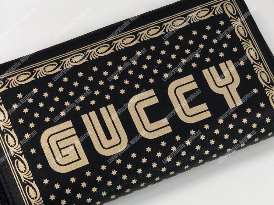 g*u*i ‘G*u*iy’ zip around wallet black
