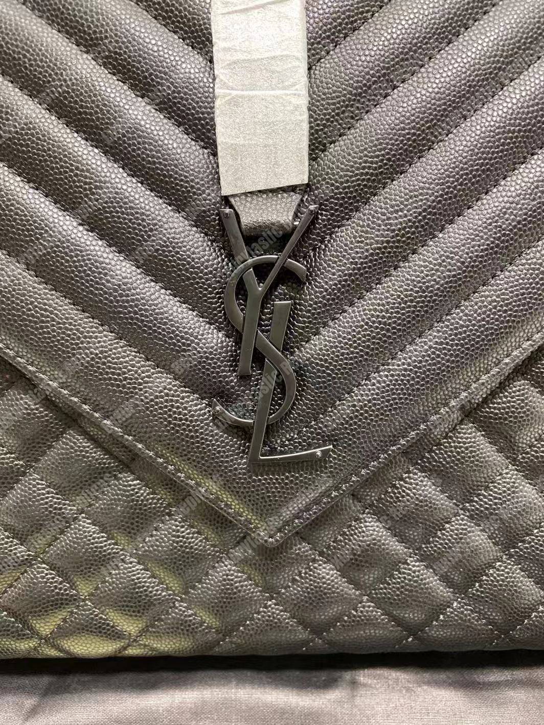 Saint Laurent Classic Large Soft Envelope Black