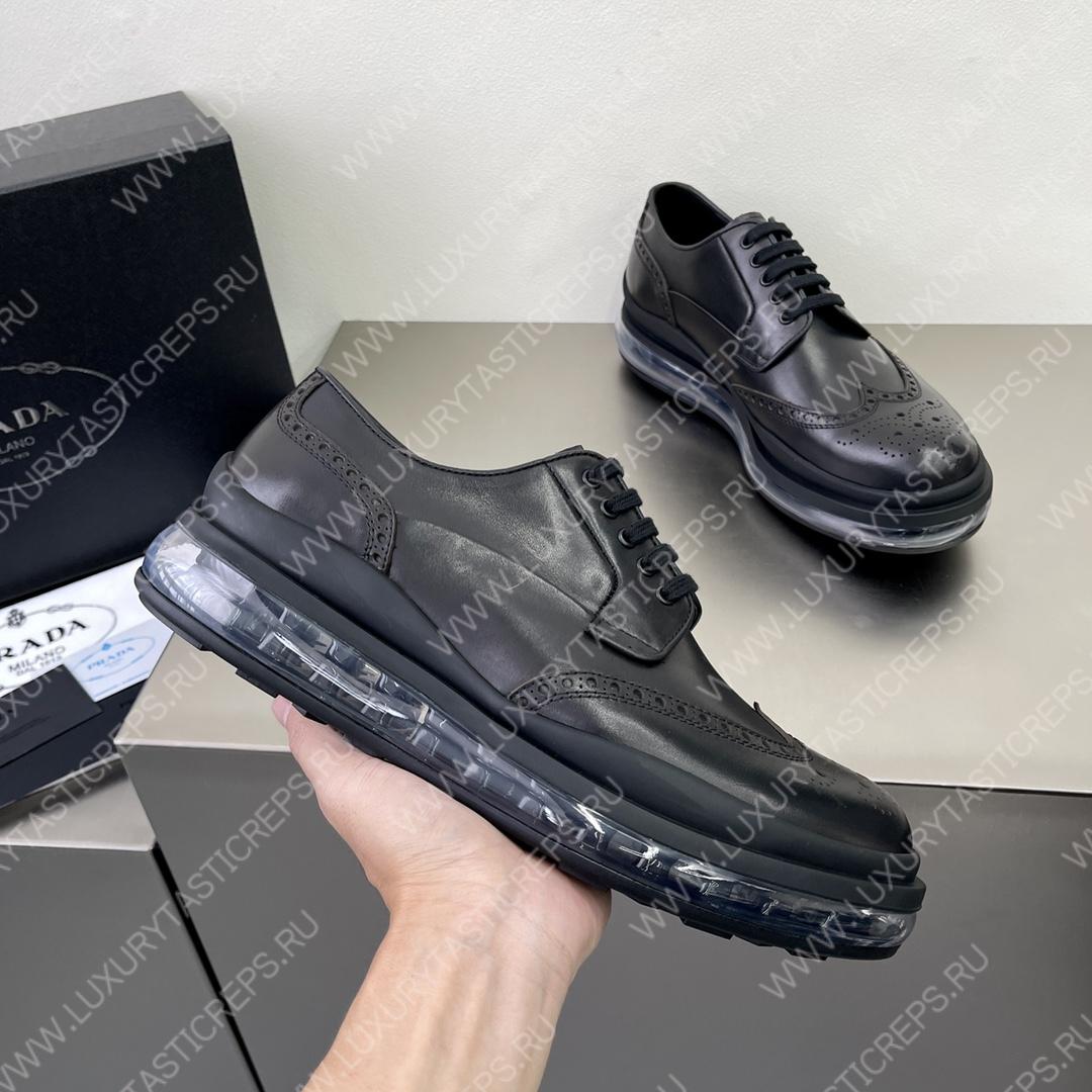 Pra*a derby brogue black 2eg299