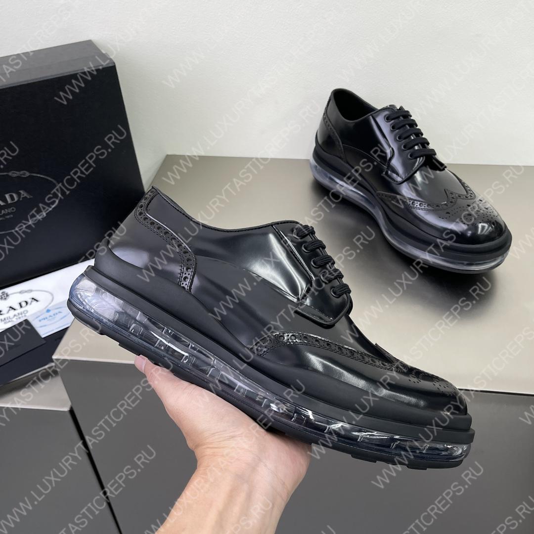Pra*a derby brogue black 2eg299