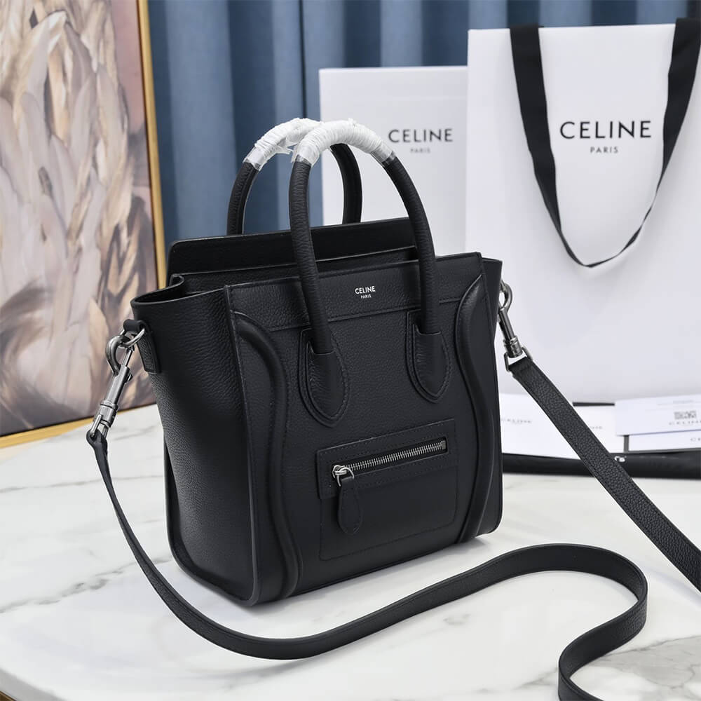Ce1i*e NANO LUGGAGE BAG IN CALFSKIN