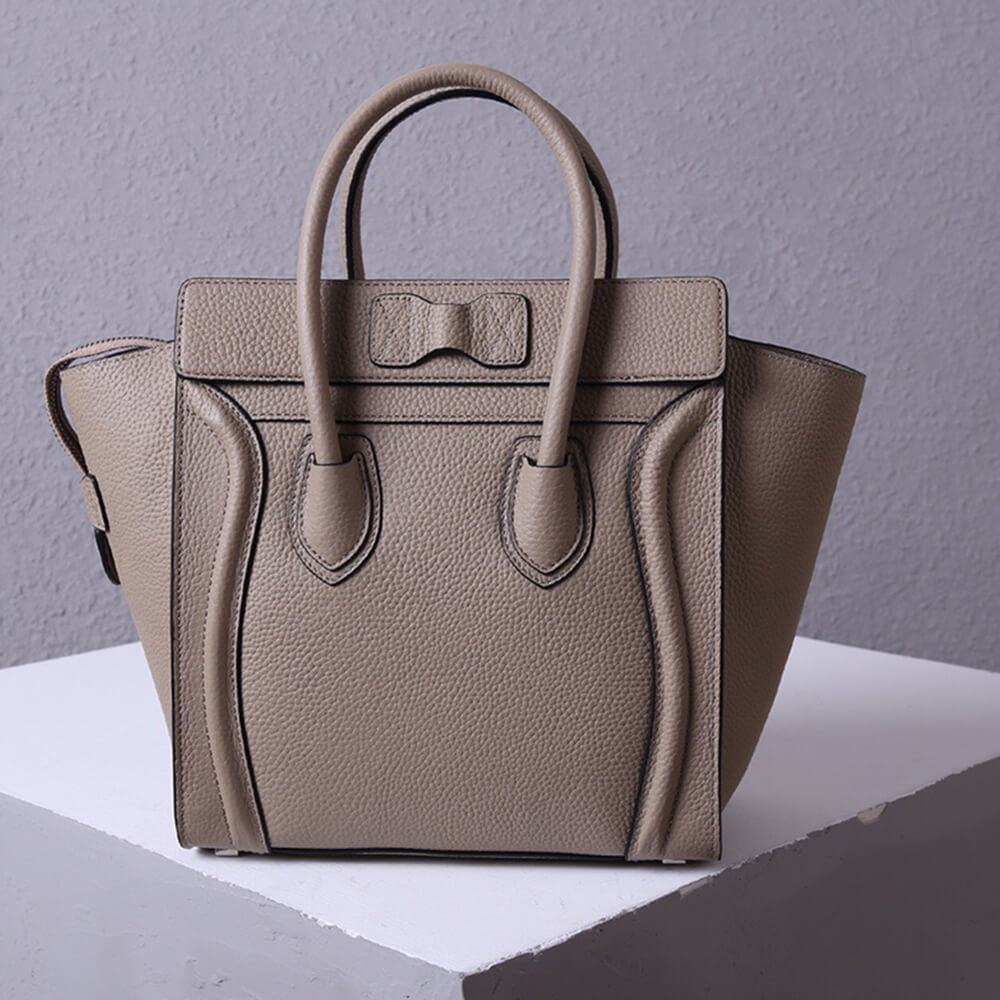 Ce1i*e MICRO LUGGAGE HANDBAG IN CALFSKIN