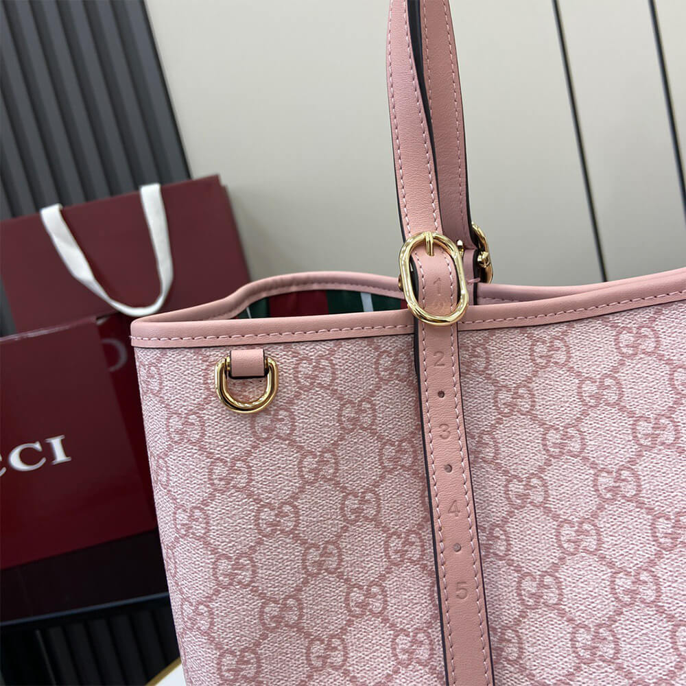 GG Emblem large tote bag